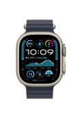 Apple Watch Ultra 2 GPS + Cellular, 49mm Titanium Case with Navy Ocean Band (MX4D3)